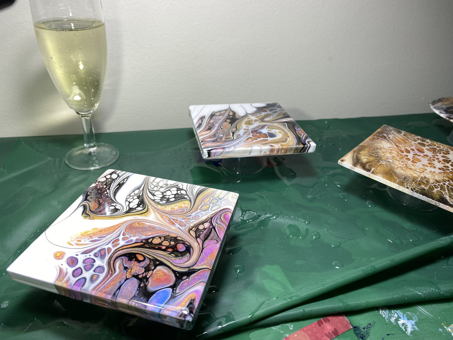 Acrylic Pour Painting Beginner Workshop