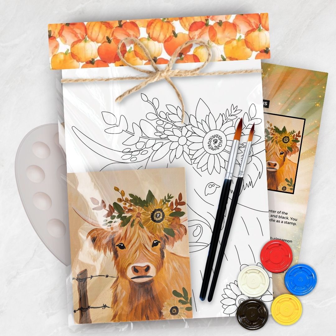 Honey the Highlander Art Kit