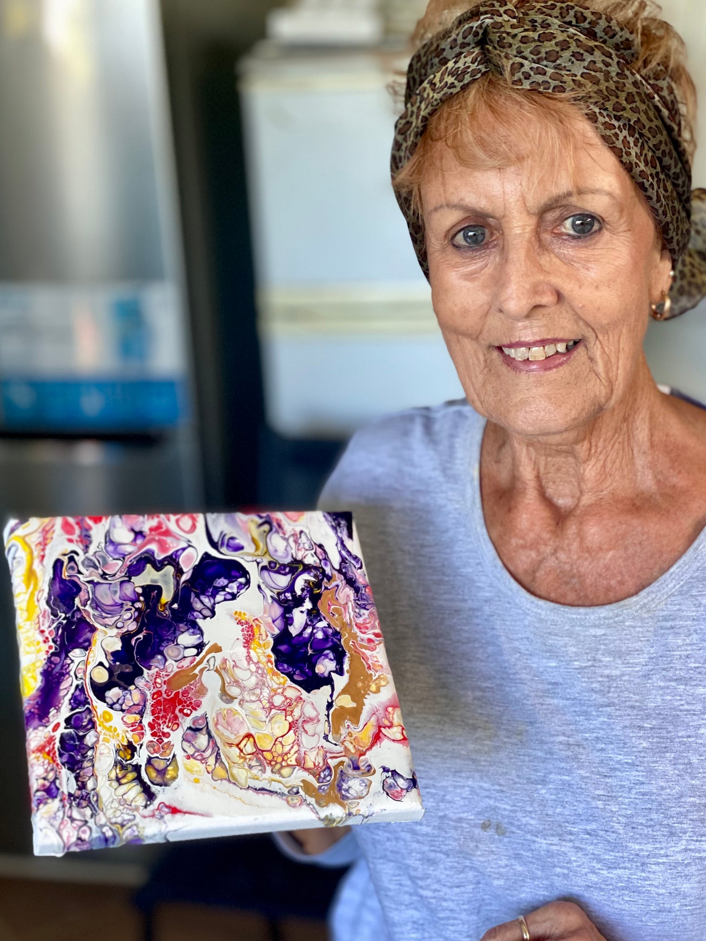 Acrylic Pour Painting Beginner Workshop