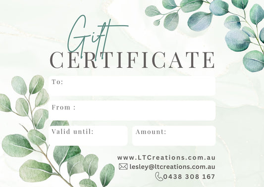 LT Creations au Gift Card